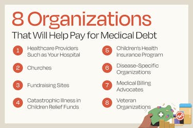 Assistance with medical bill payments
